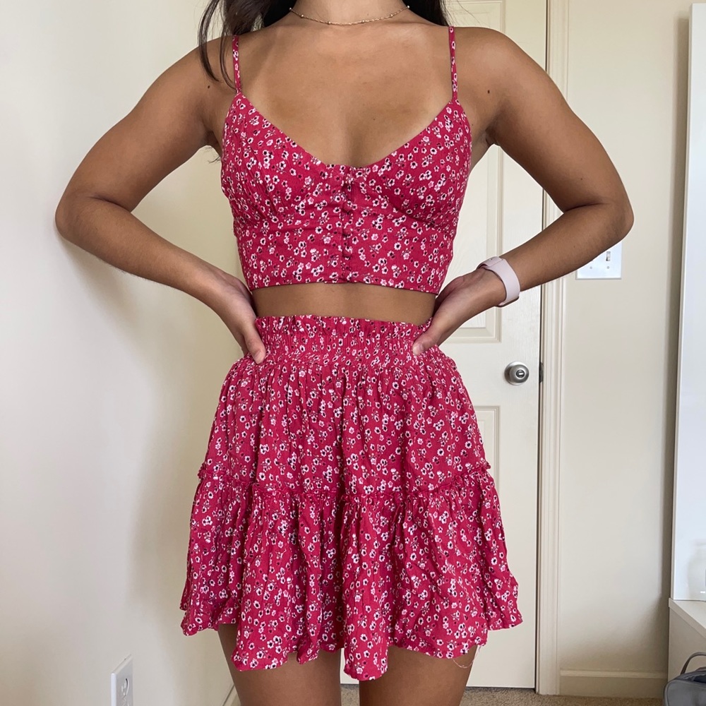 princess polly floral matching set